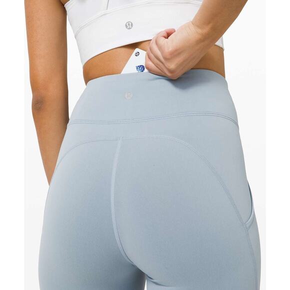 Lululemon Invigorate High-Rise Tight 25" Size 4 Light Blue - Picture 2 of 10